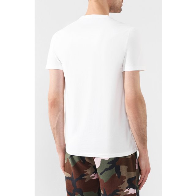 фото Хлопковая футболка polo ralph lauren