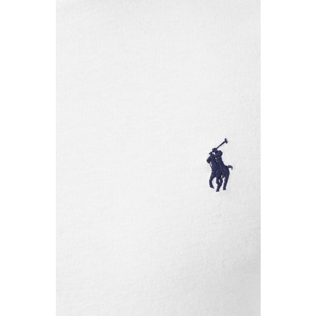 фото Хлопковая футболка polo ralph lauren