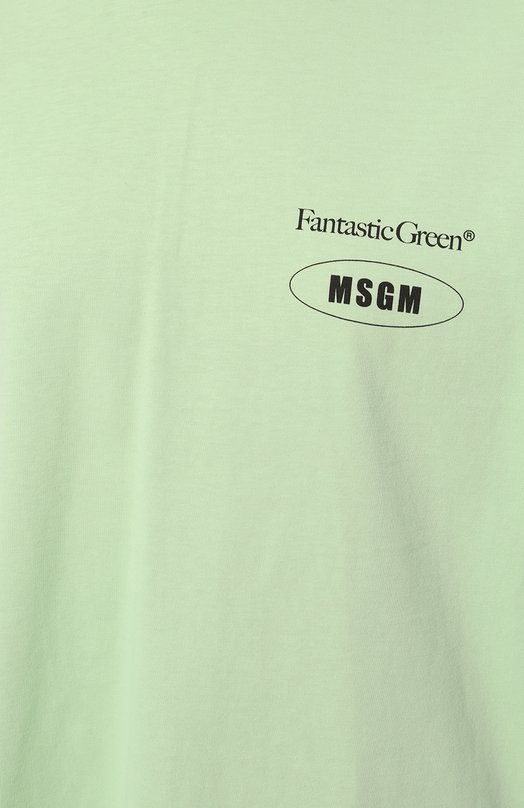 фото Хлопковая футболка msgm