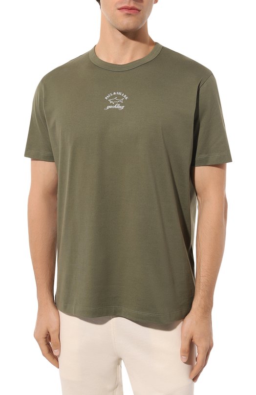 фото Хлопковая футболка paul&shark