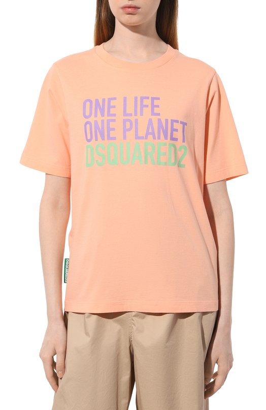 фото Хлопковая футболка dsquared2