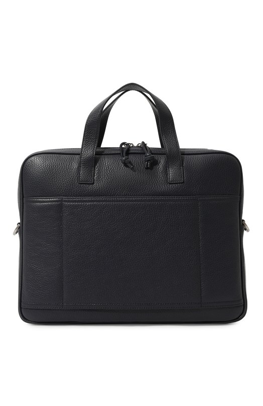 фото Кожаная сумка для ноутбука emporio armani