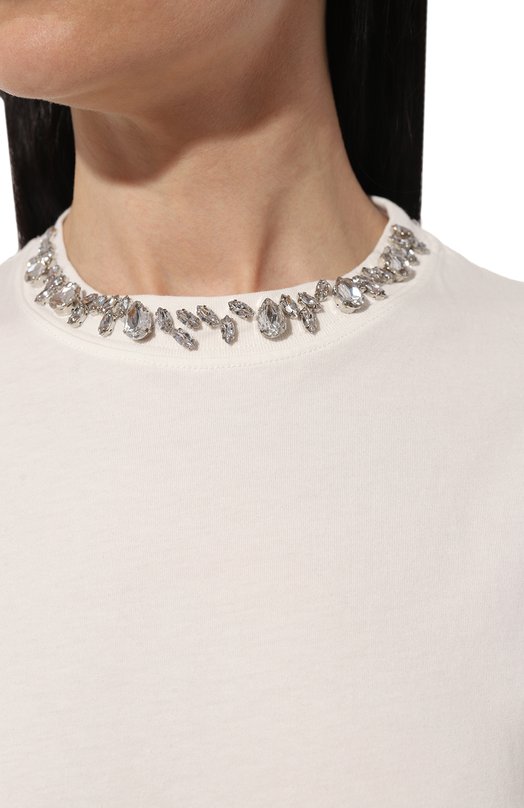 фото Хлопковая футболка golden goose deluxe brand