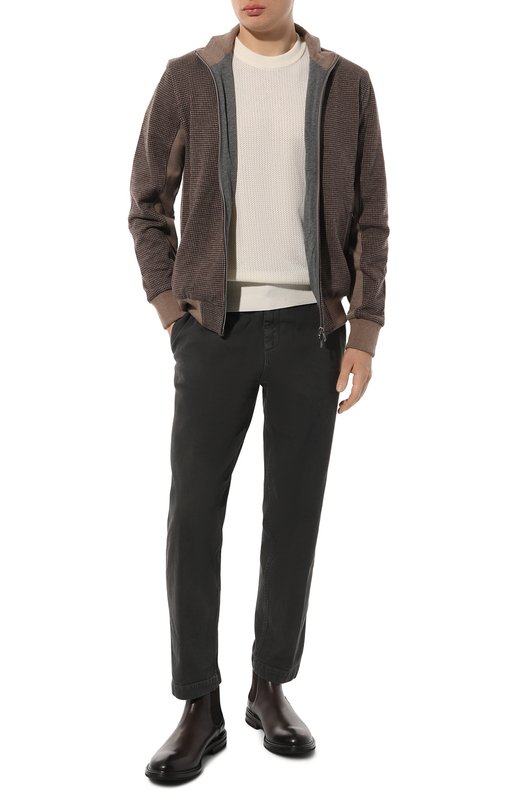 фото Хлопковые брюки dondup