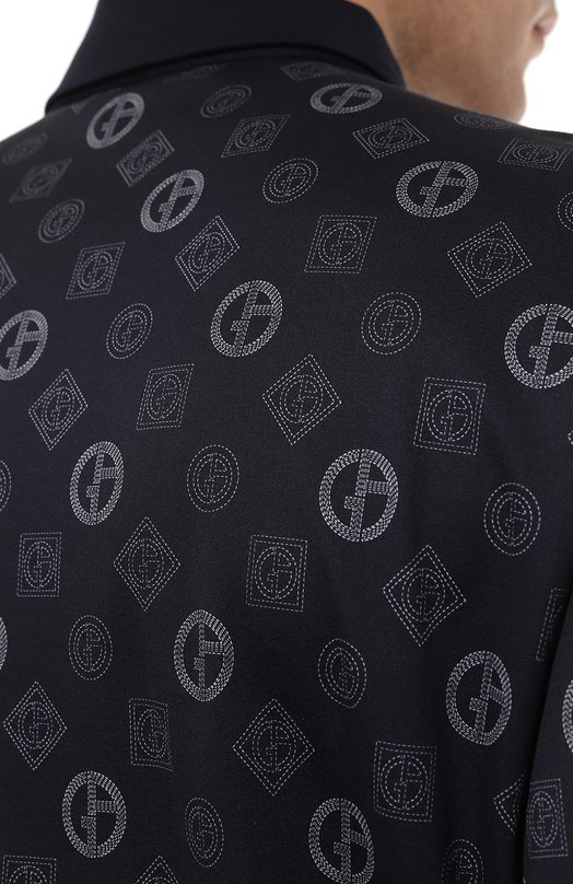 фото Хлопковое поло giorgio armani