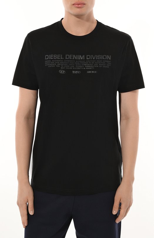 фото Хлопковая футболка diesel