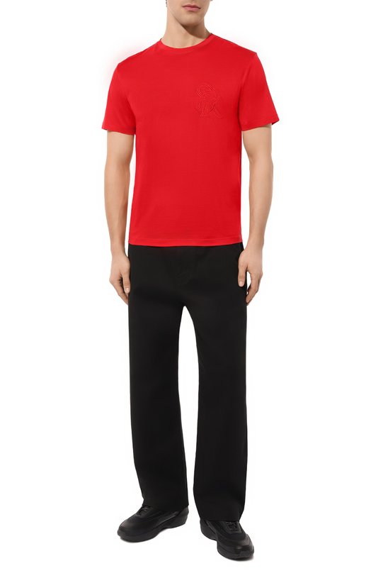 фото Хлопковая футболка stefano ricci