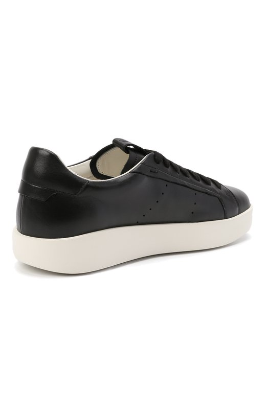 фото Кожаные кеды santoni
