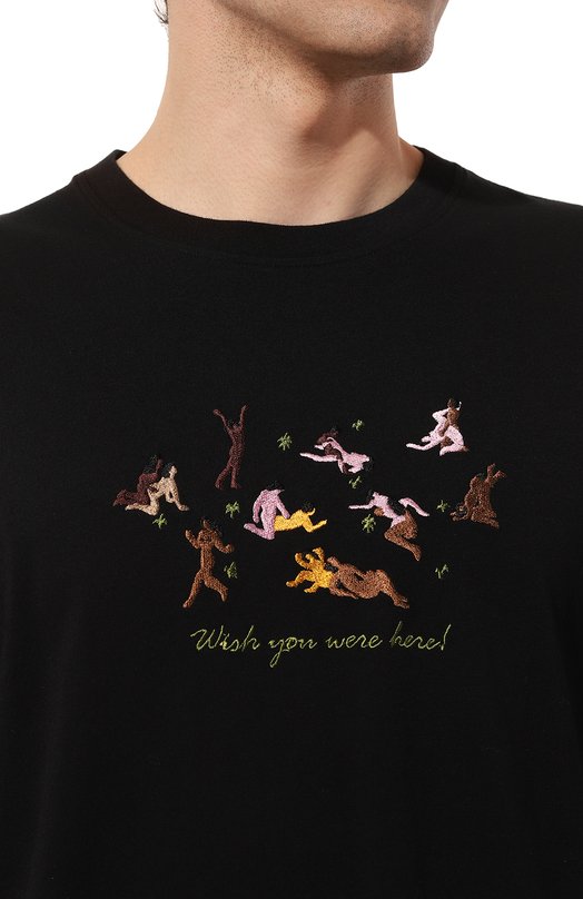 фото Хлопковая футболка carne bollente