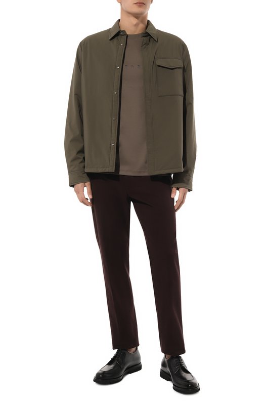 фото Хлопковые брюки ermenegildo zegna