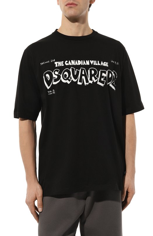 фото Хлопковая футболка dsquared2