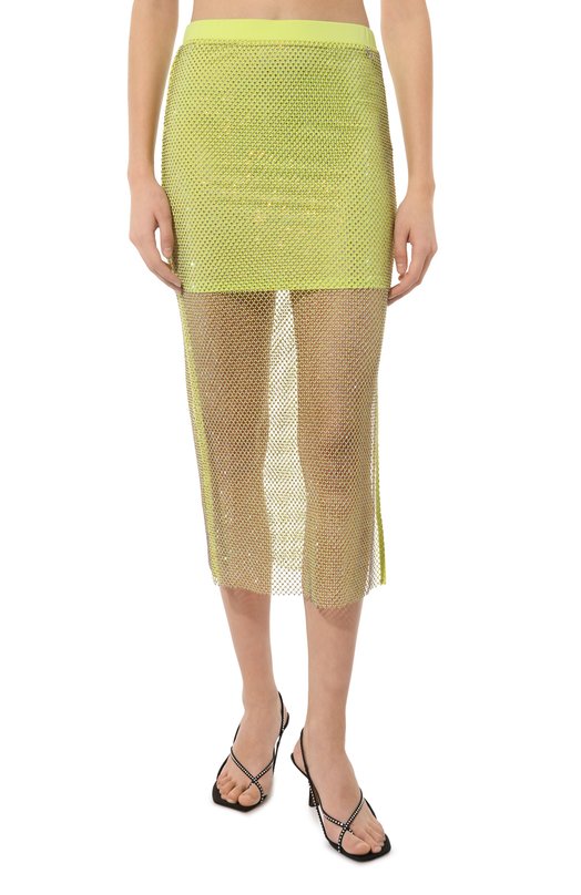 фото Юбка с отделкой стразами patrizia pepe