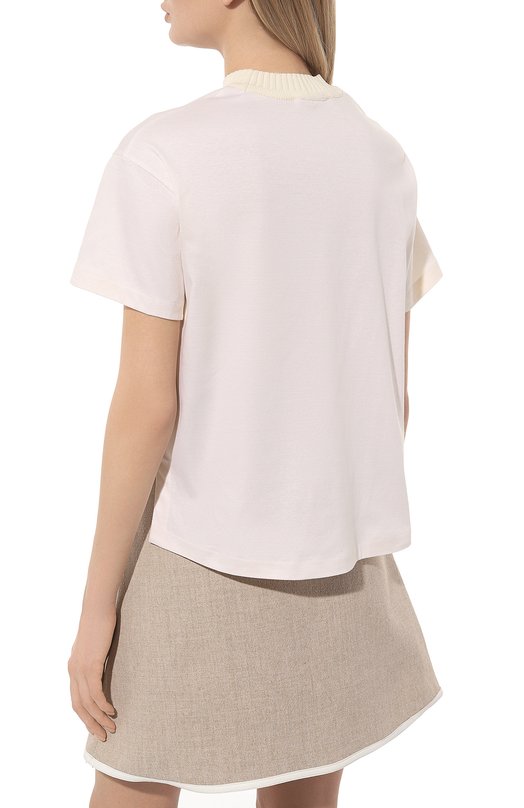 фото Хлопковая футболка dice kayek