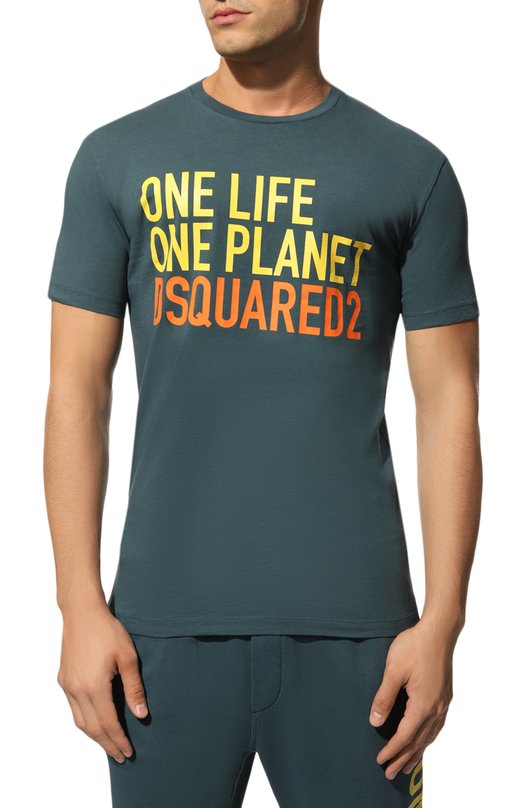 фото Хлопковая футболка dsquared2