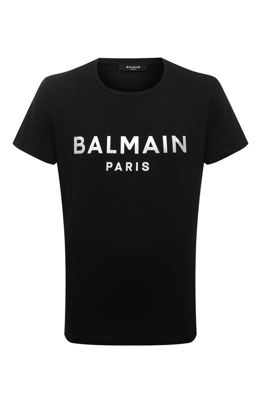 фото Хлопковая футболка balmain