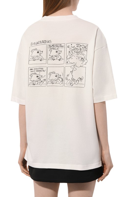 фото Хлопковая футболка domrebel