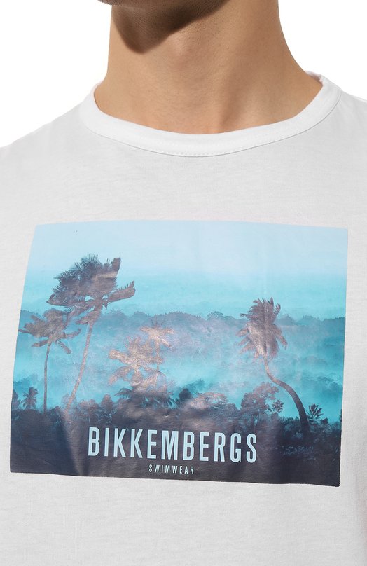 фото Хлопковая футболка dirk bikkembergs