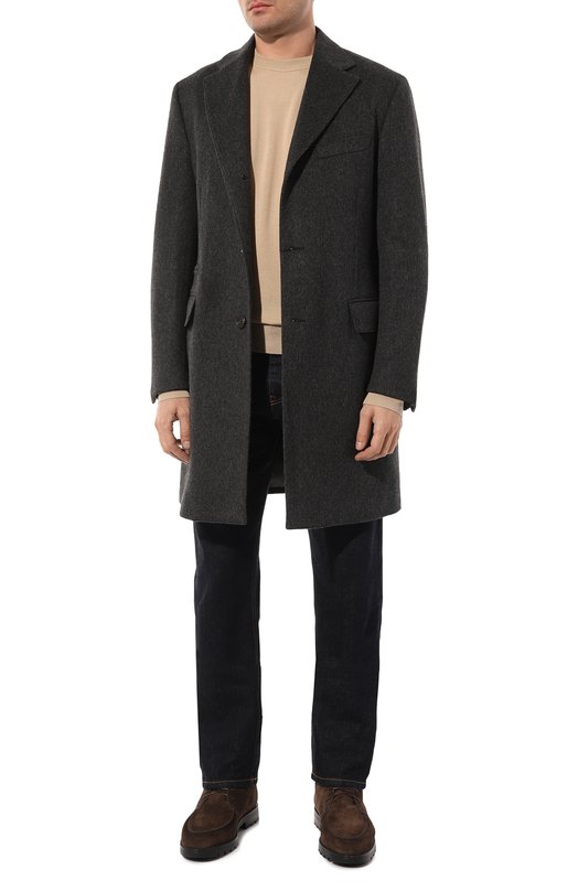 фото Замшевые ботинки santoni