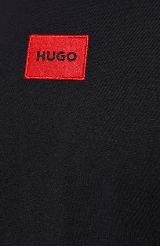 фото Хлопковая футболка hugo