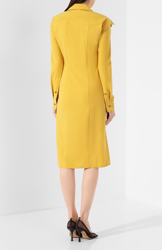 фото Хлопковое платье bottega veneta