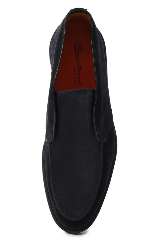 фото Замшевые ботинки santoni