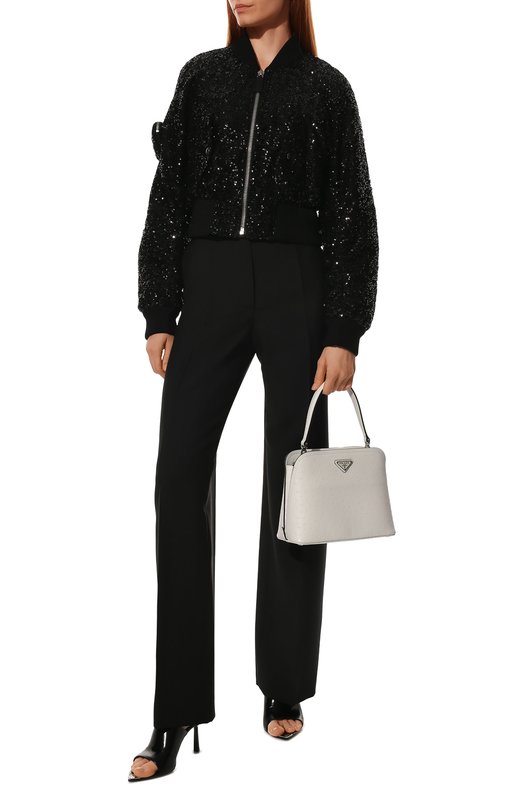 фото Сумка из кожи страуса prada