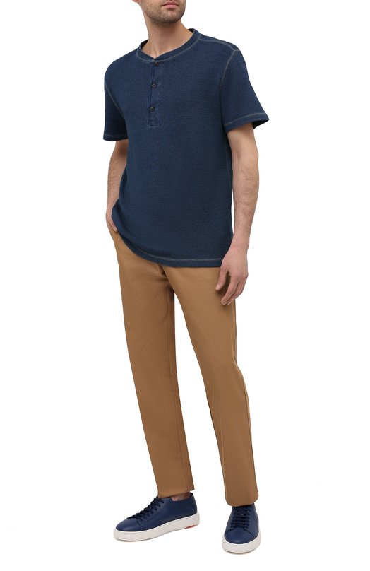 фото Хлопковая футболка rrl