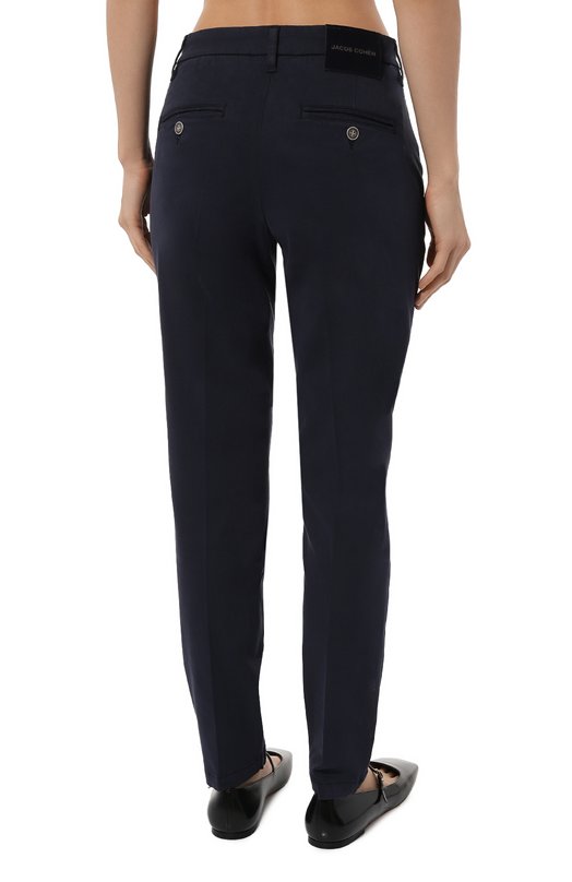 фото Брюки из хлопка и вискозы jacob cohen