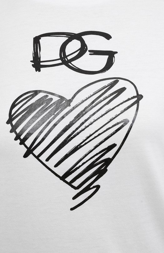 фото Хлопковая футболка dolce & gabbana