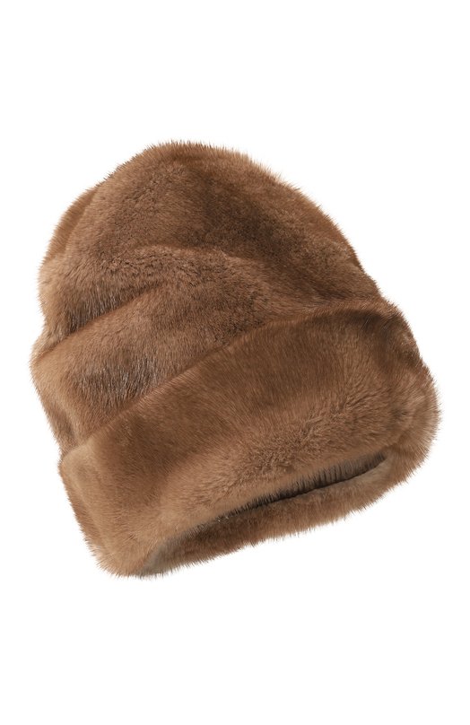 фото Шапка лилас из меха норки furland