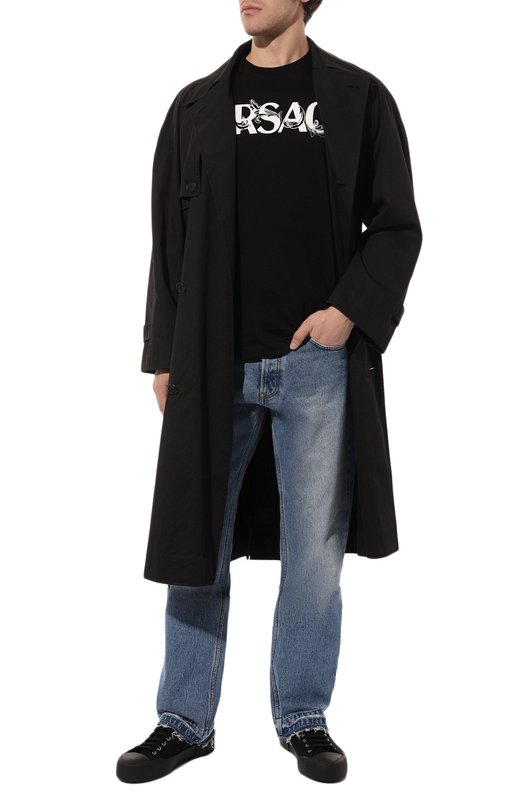 фото Хлопковая футболка versace