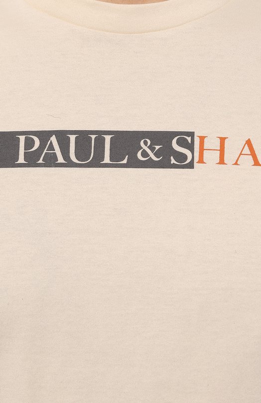 фото Хлопковая футболка paul&shark