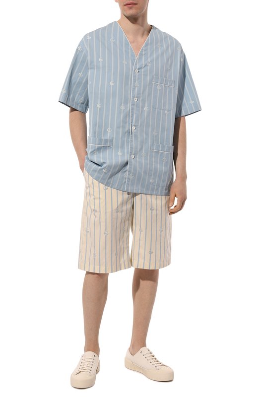 фото Хлопковые шорты gucci