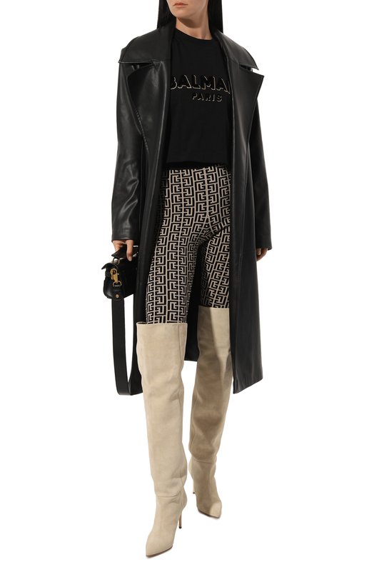 фото Хлопковая футболка balmain