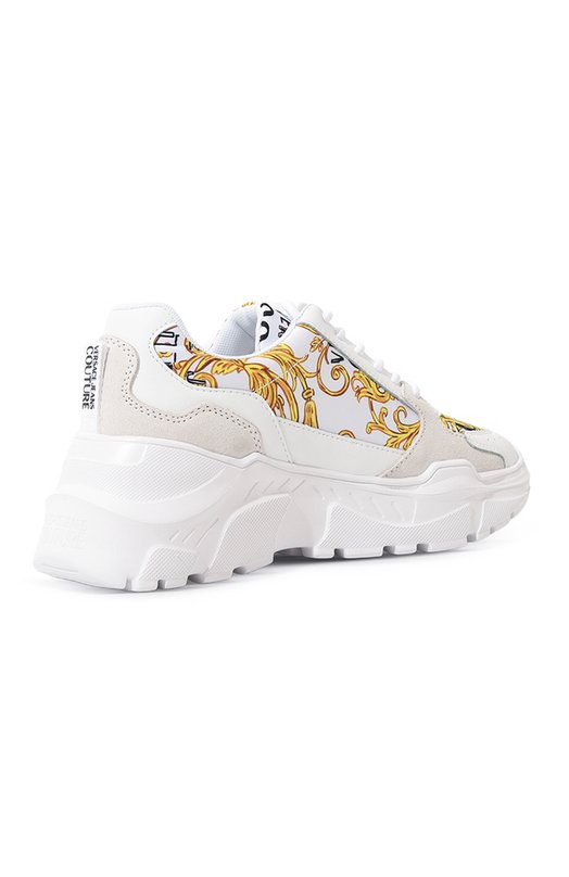 фото Комбинированные кроссовки versace jeans couture