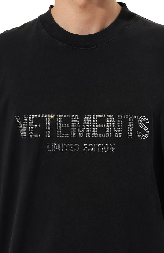 фото Хлопковая футболка vetements