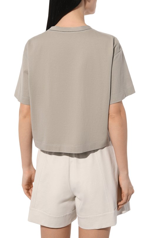 фото Хлопковая футболка brunello cucinelli