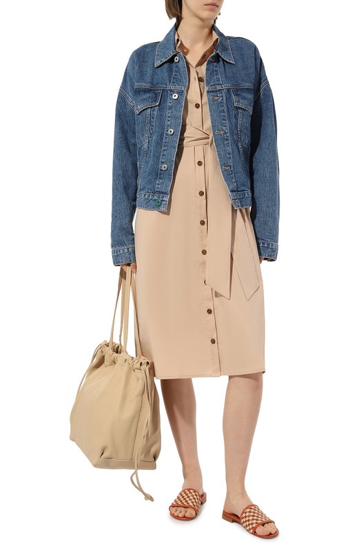 фото Хлопковое платье pietro brunelli