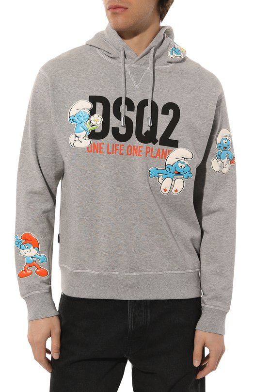 фото Хлопковое худи dsquared2