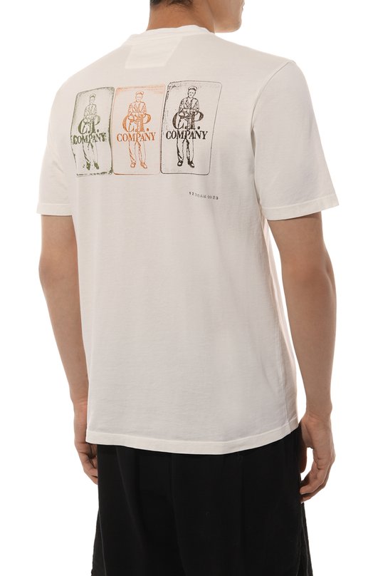 фото Хлопковая футболка c.p. company