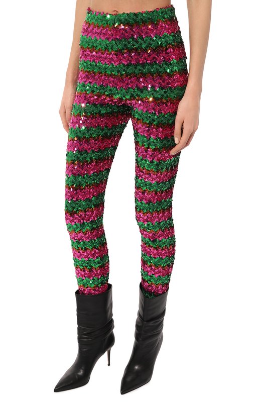 фото Брюки с отделкой пайетками gucci