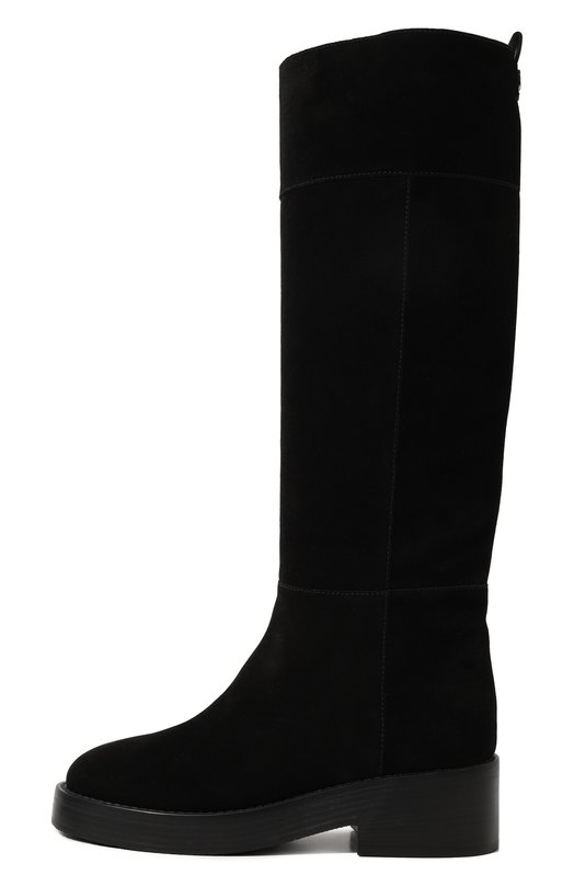 фото Замшевые сапоги casadei