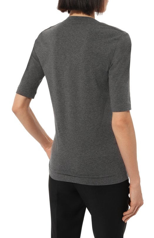 фото Хлопковая футболка brunello cucinelli