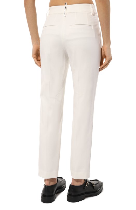 фото Хлопковые брюки brunello cucinelli