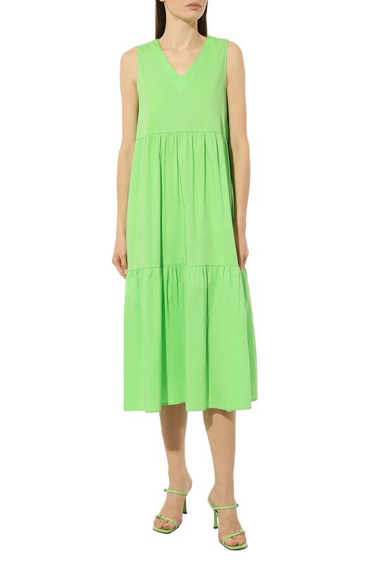 фото Хлопковое платье pietro brunelli