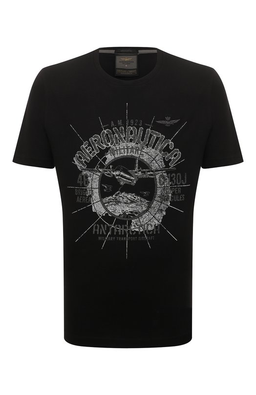 фото Хлопковая футболка aeronautica militare