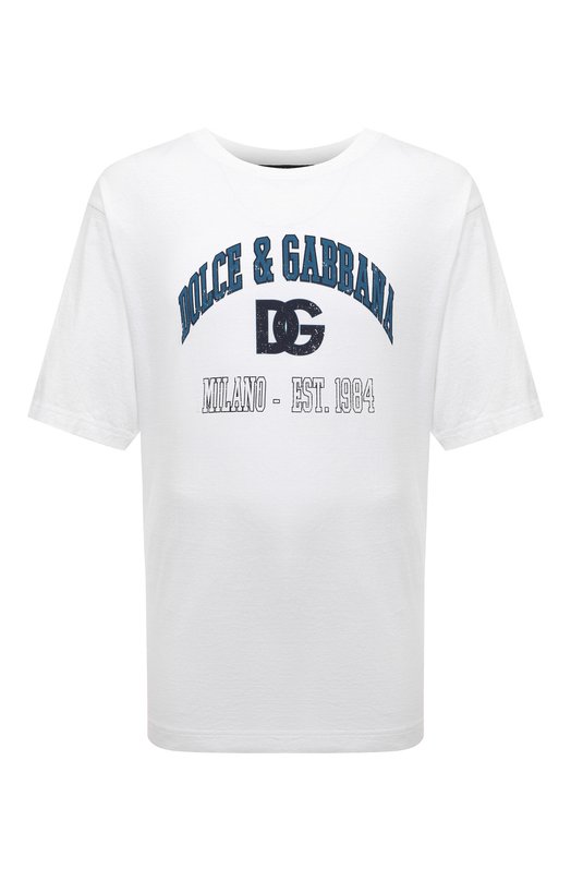 фото Хлопковая футболка dolce & gabbana