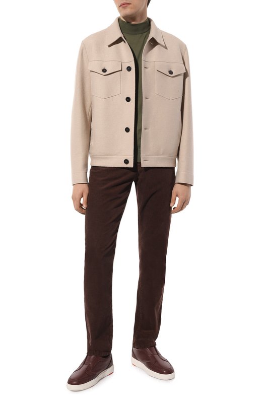 фото Хлопковые брюки bogner