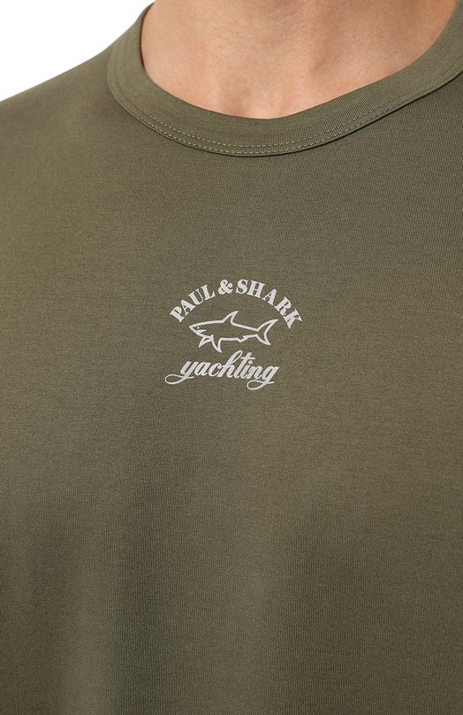 фото Хлопковая футболка paul&shark