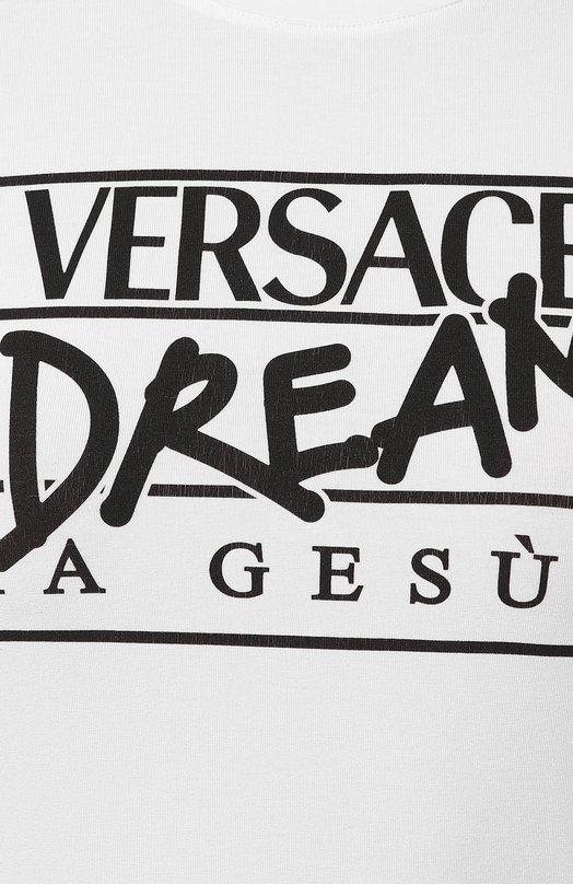 фото Футболка из вискозы versace